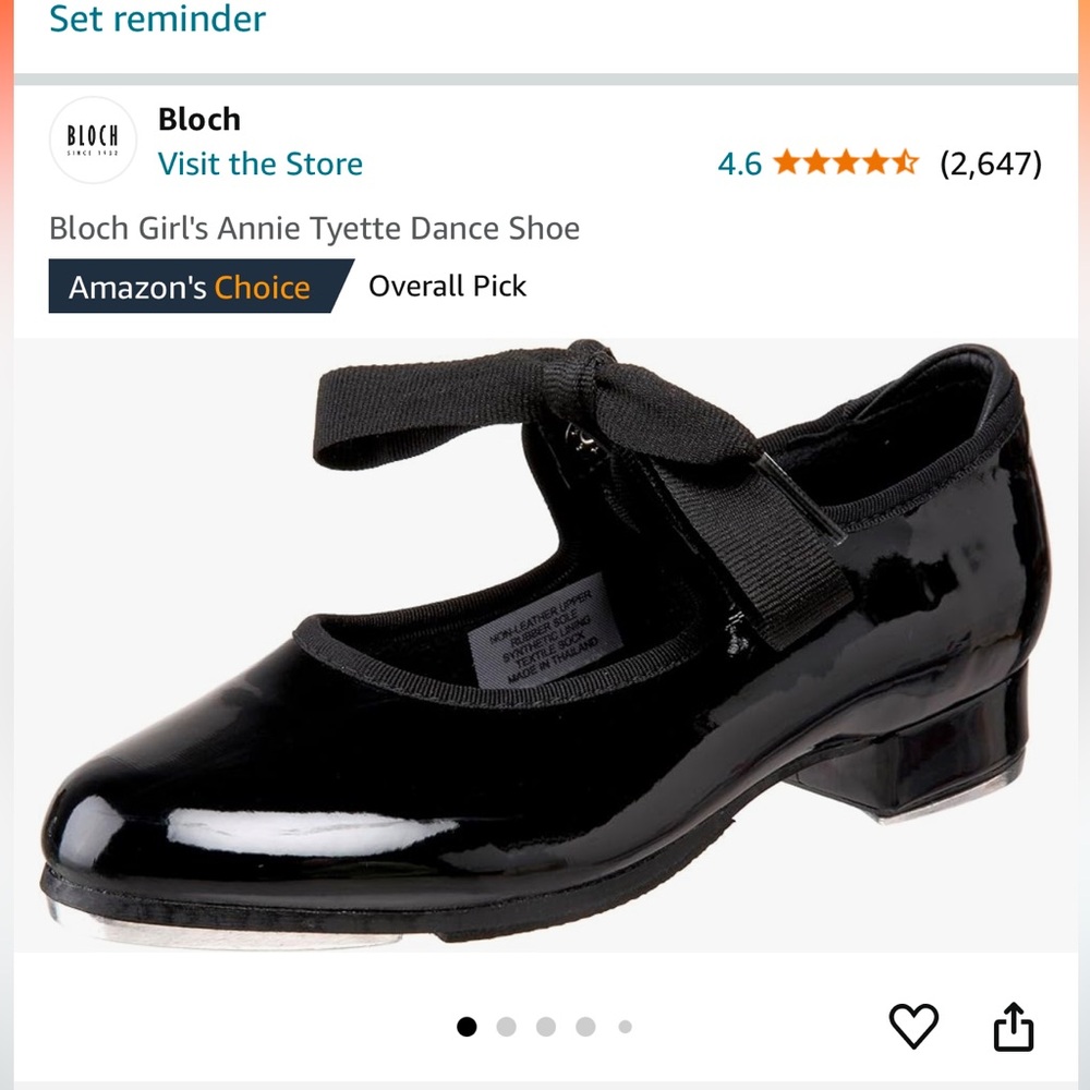 Bloch tap shoes size 10